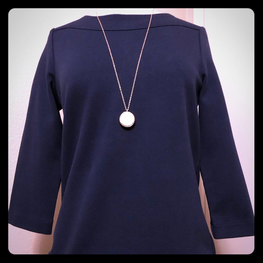 Lacoste Navy Midsize Dress.